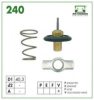 MTE-THOMSON 240.92 Thermostat, coolant